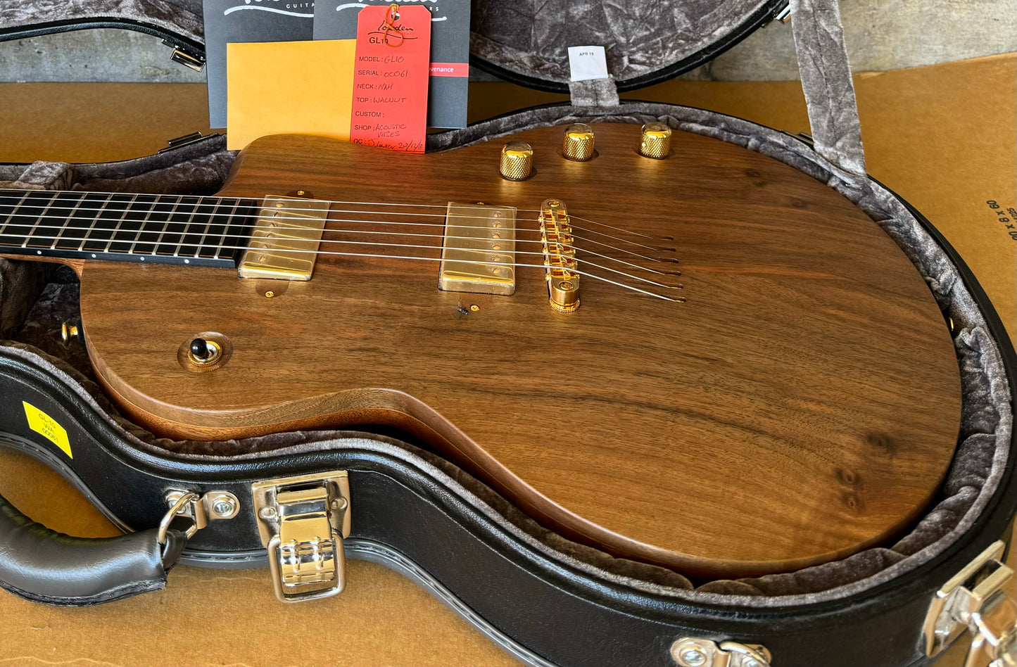 Lowden GL-10 Gotoh Hardware Lollar Pickups