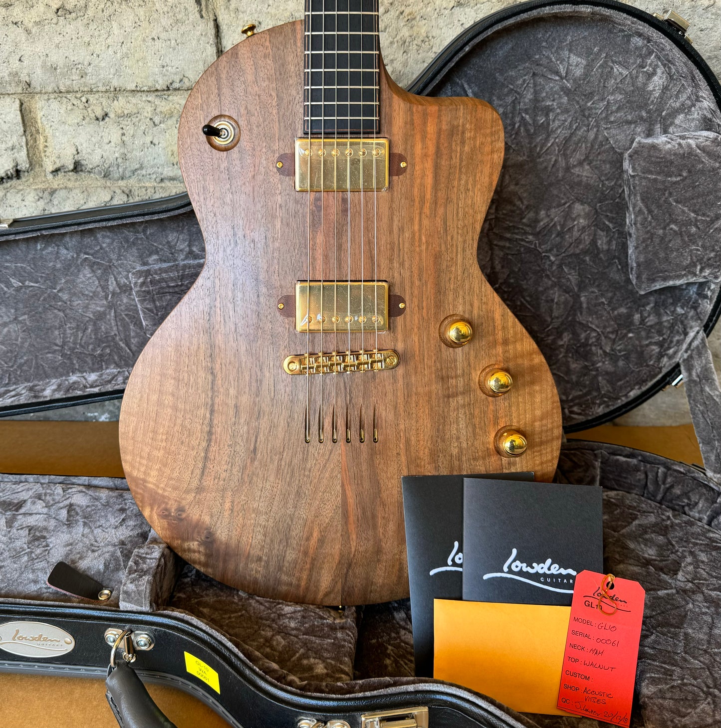 Lowden GL-10 Gotoh Hardware Lollar Pickups