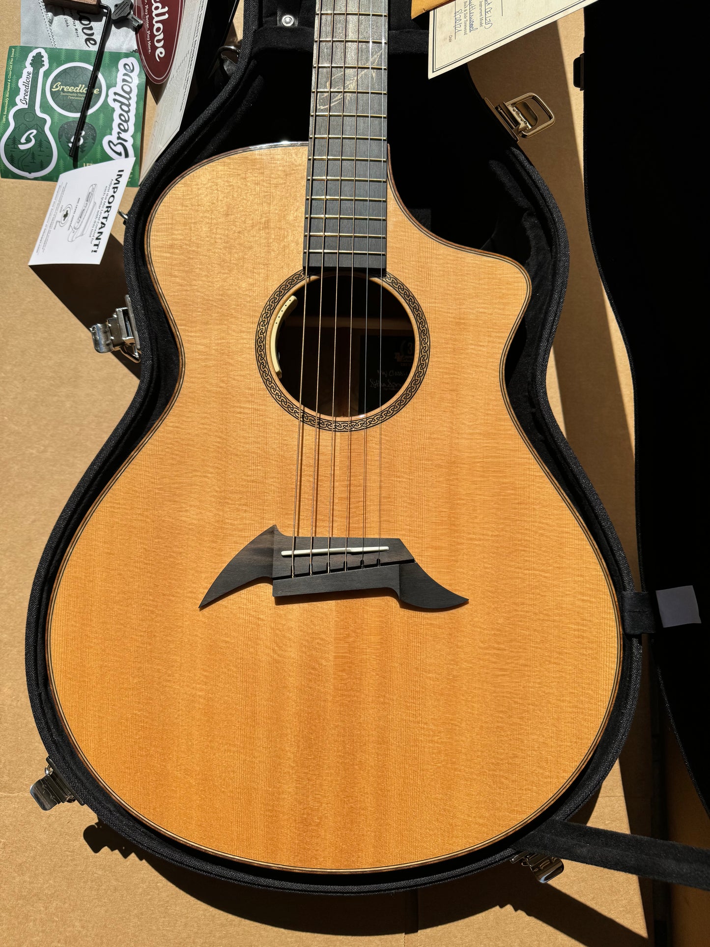 Breedlove Northwest Classic 30th anniversary boutique acoustic guitar