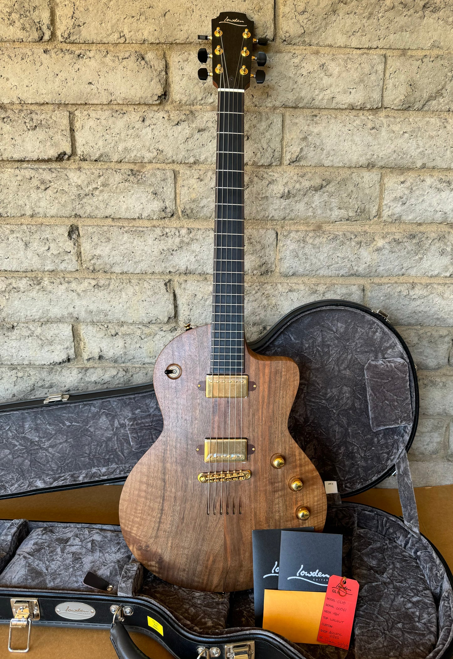 Lowden GL-10 Gotoh Hardware Lollar Pickups