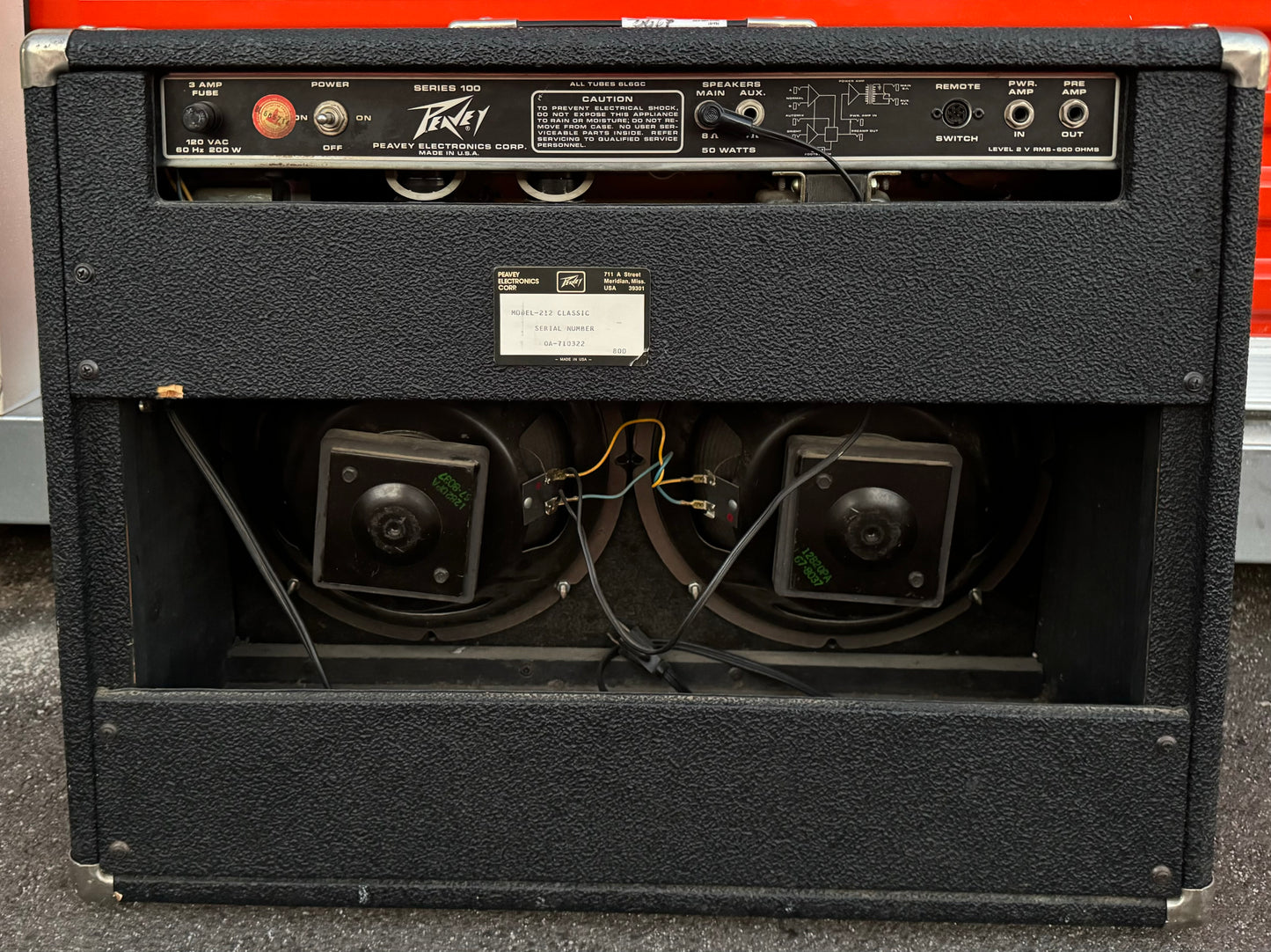 Vintage Peavey Classic 2x12