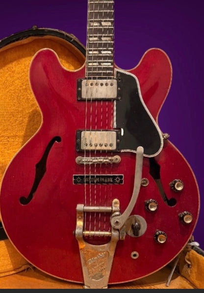 Vintage 1962 Gibson ES-345 double black PAFs