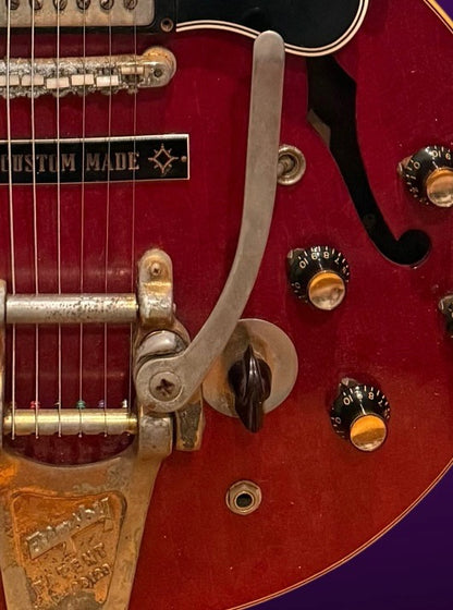 Vintage 1962 Gibson ES-345 double black PAFs