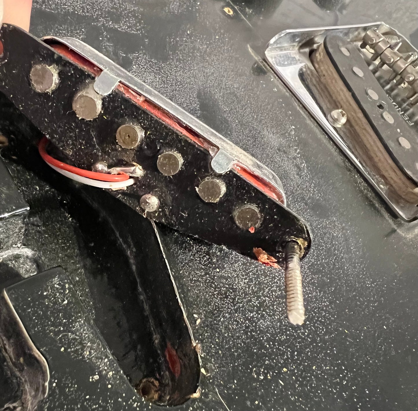 Vintage 1960s 1970s Fender Tele partscaster luthiers relic project Telecaster build