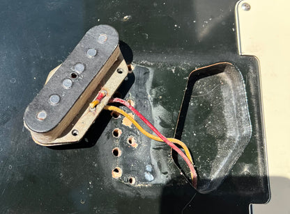 Vintage 1960s 1970s Fender Tele partscaster luthiers relic project Telecaster build