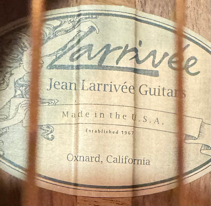 Larivee 000-40 12 Fret Koa Parlor Guitar