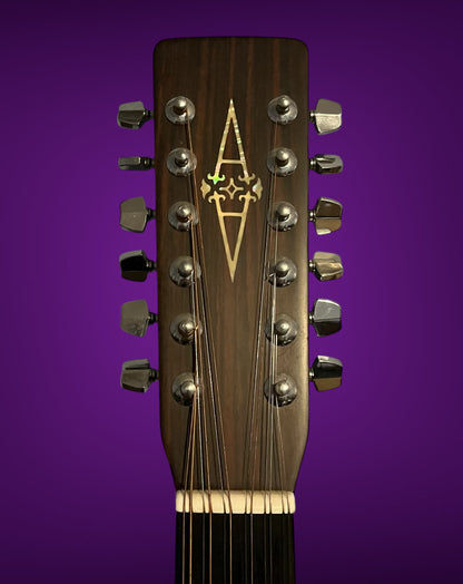 Vintage 1970s 1973 MIJ  Alvarez 12-String Model 5021