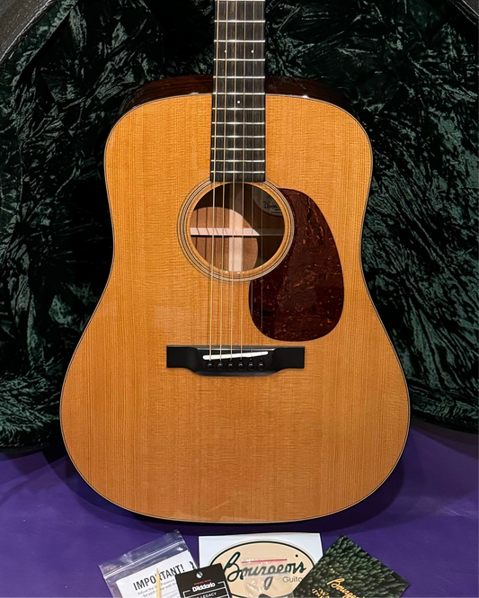 2022 Bourgeois Generation DM Dreadnought Flat top acoustic D-18