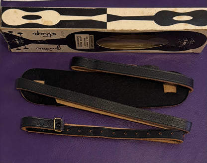 Vintage 1960s 1969 Ace Guitar strap Hendrix Clapton Woodstock Case Candy Gibson Les Paul Fender Stratocaster