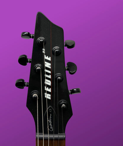 Godin Redline HB Trans Black Flame made in Canada SILVER LEAF MAPLE