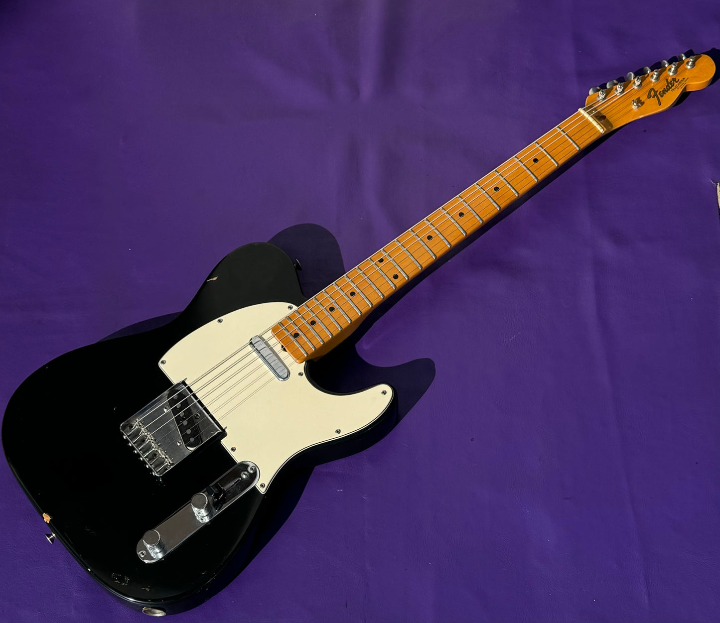 Vintage 1960s 1970s Fender Tele partscaster luthiers relic project Telecaster build