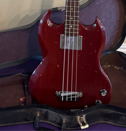 Vintage 1960s Gibson EB-0 Bass Guitar 1966