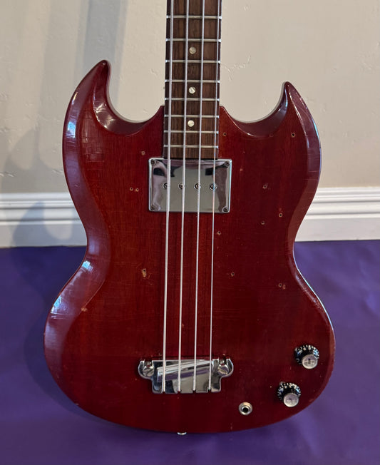 Vintage 1960s Gibson EB-0 Bass Guitar 1966