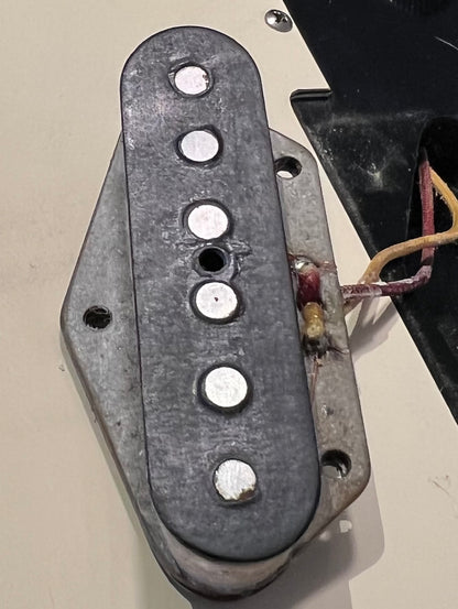 Vintage 1960s 1970s Fender Tele partscaster luthiers relic project Telecaster build