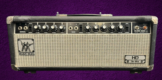 Vintage 1970s Music Man HD130 tube guitar & bass amplifier