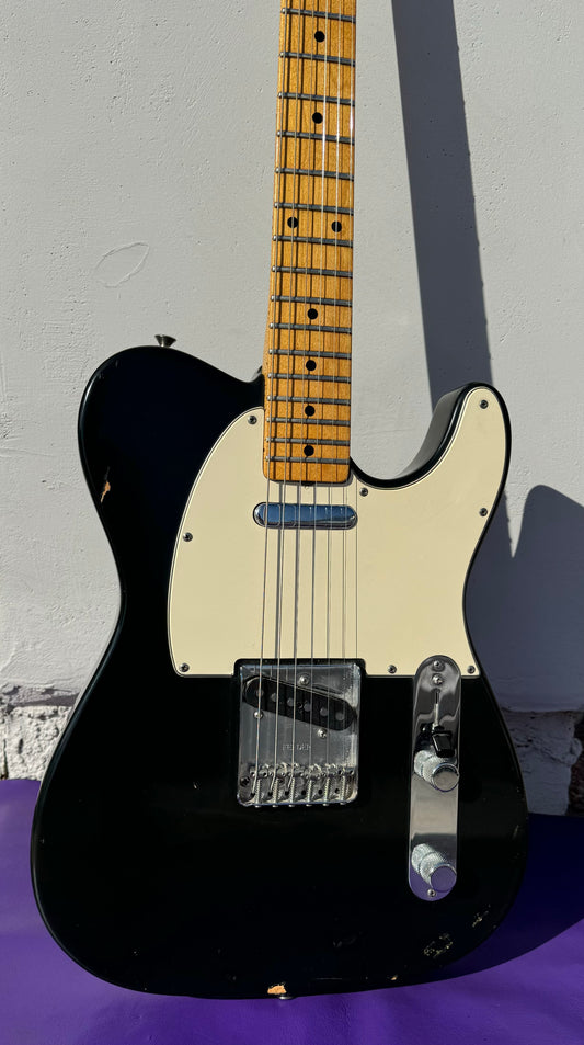 Vintage 1960s 1970s Fender Tele partscaster luthiers relic project Telecaster build