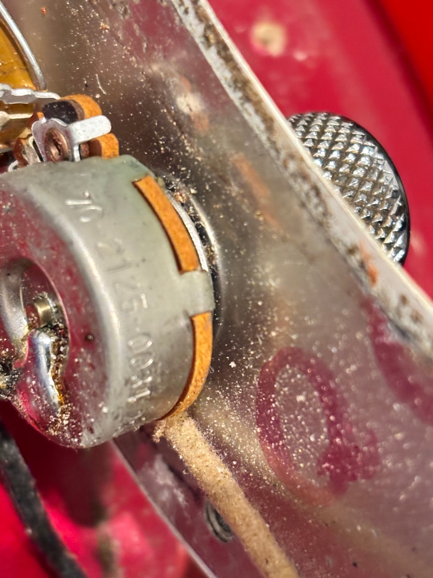 Vintage 1965 1966 Fender Precison Bass P-Bass Factory Candy apple red