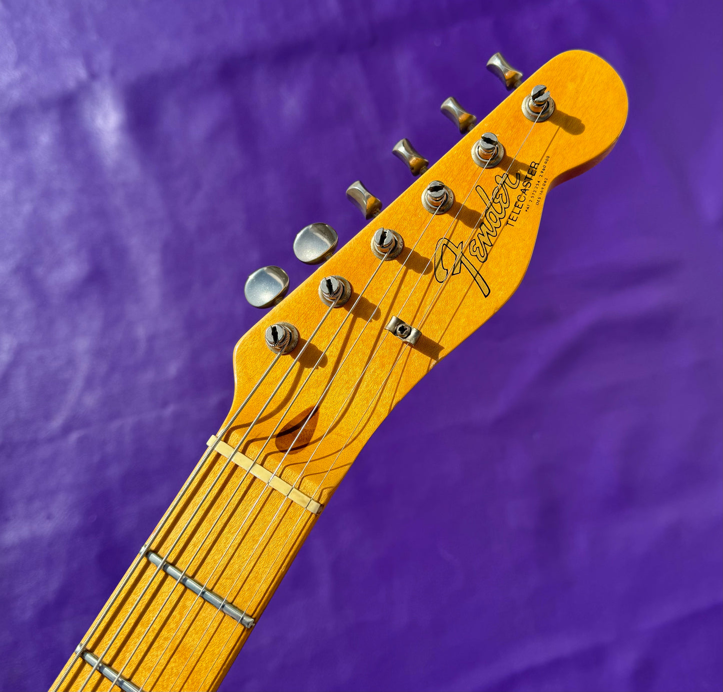 Vintage 1960s 1970s Fender Tele partscaster luthiers relic project Telecaster build