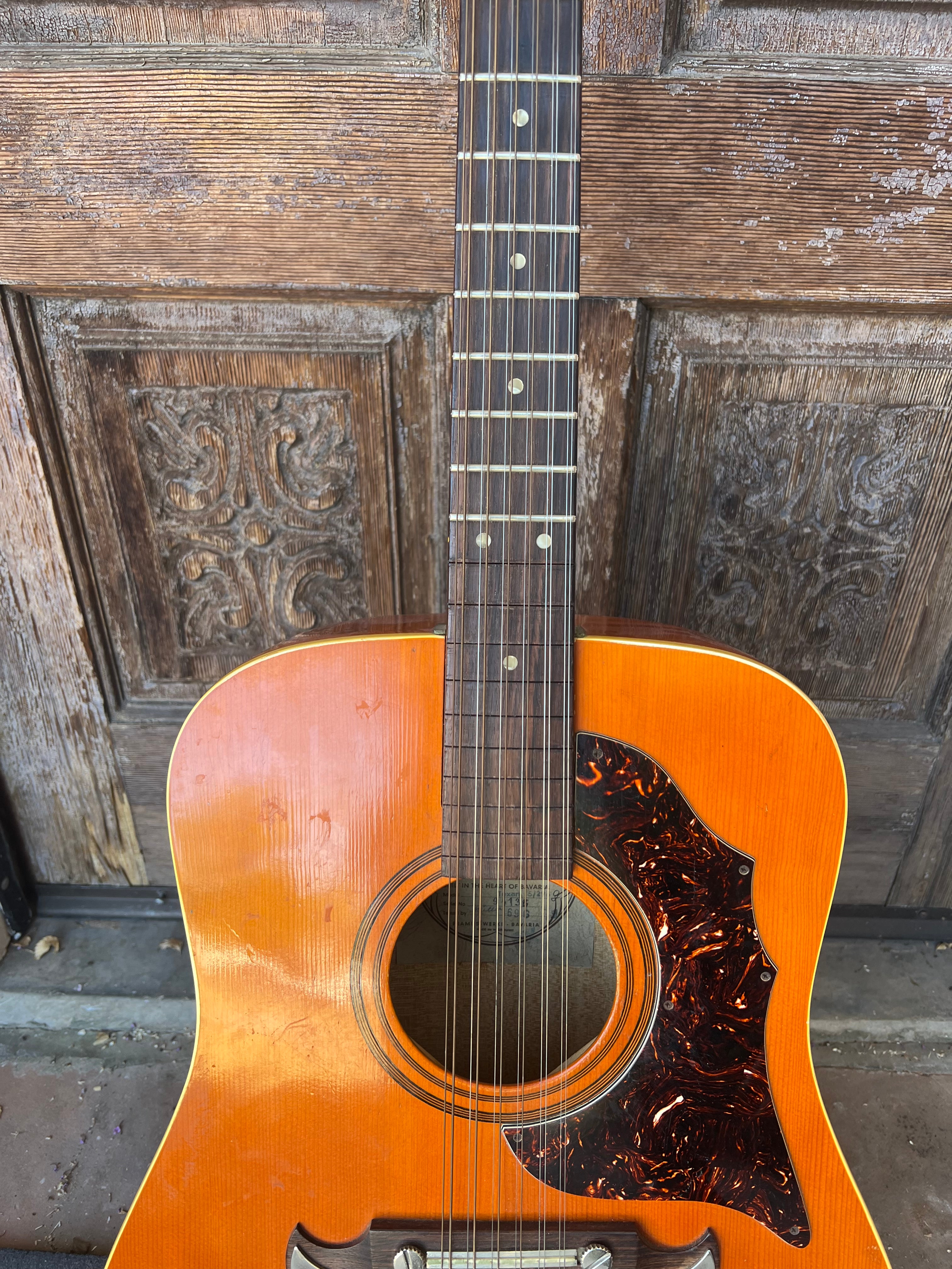 Vintage Framus Texan 12 string acoustic Legend City Music
