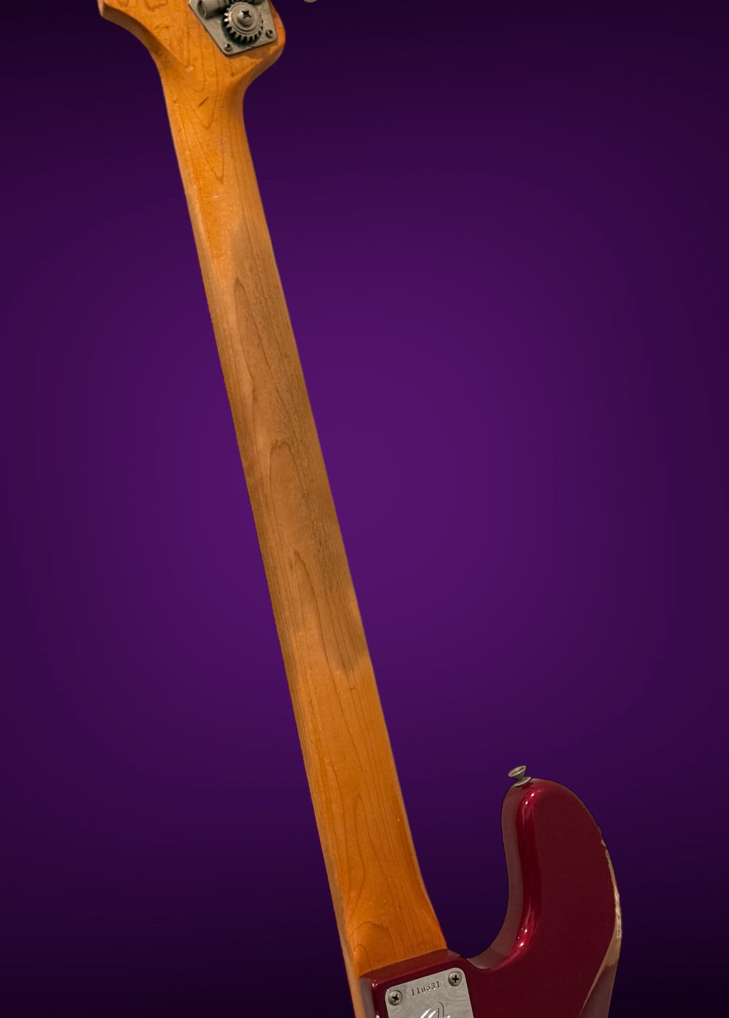 Vintage 1965 1966 Fender Precison Bass P-Bass Factory Candy apple red