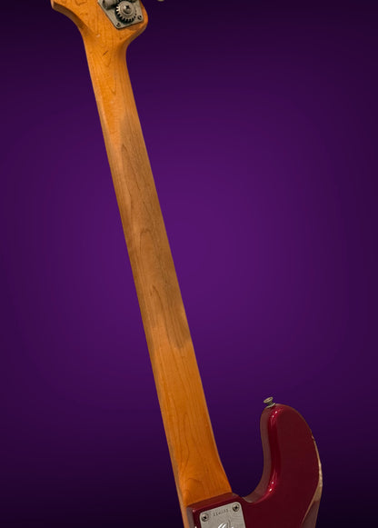 Vintage 1965 1966 Fender Precison Bass P-Bass Factory Candy apple red