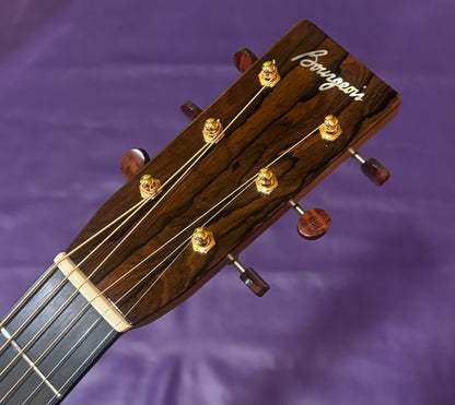 Bourgeois DB Signature OMC Sunburst, bearclaw Sitka Spruce/ Flamed Maple