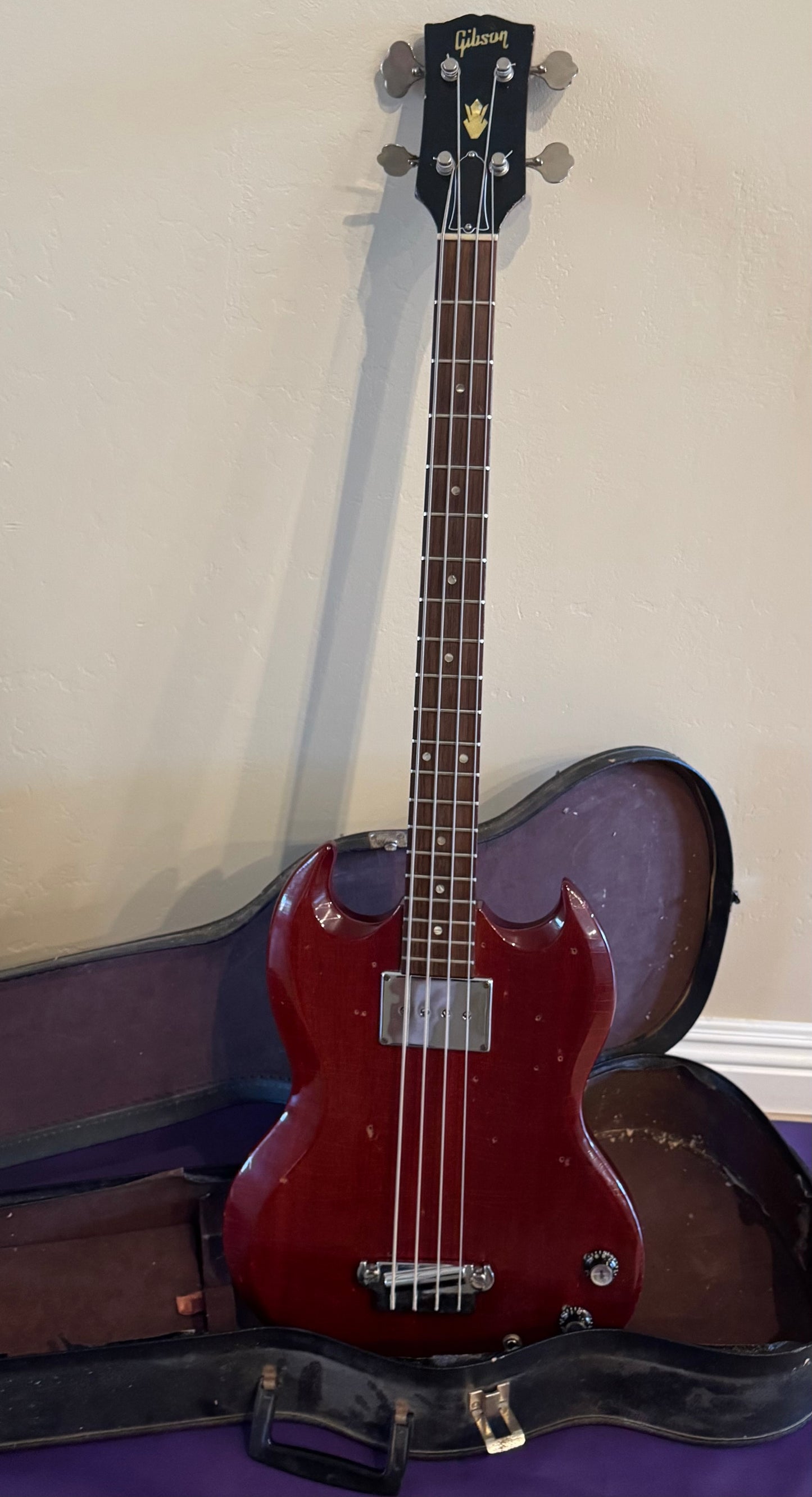 Vintage 1960s Gibson EB-0 Bass