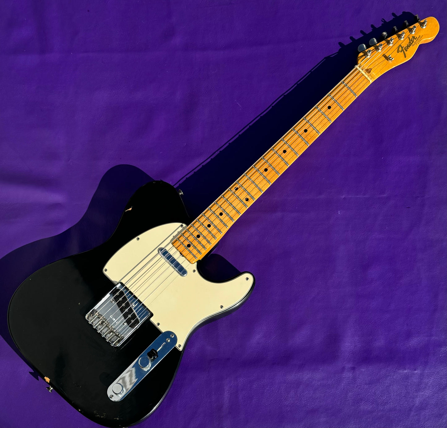 Vintage 1960s 1970s Fender Tele partscaster luthiers relic project Telecaster build