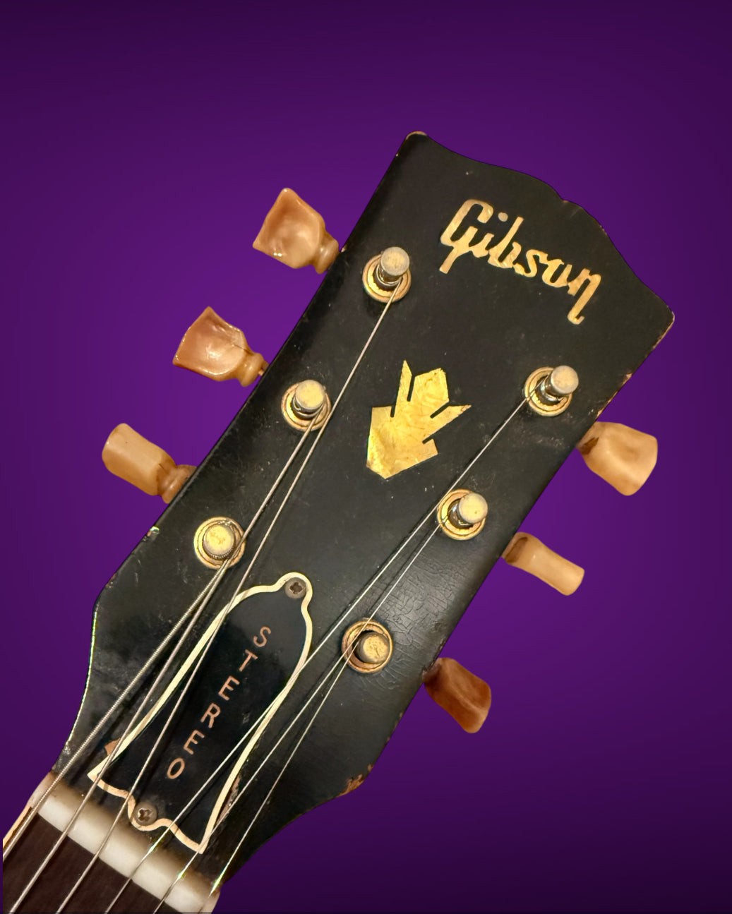 Vintage 1962 Gibson ES-345 double black PAFs