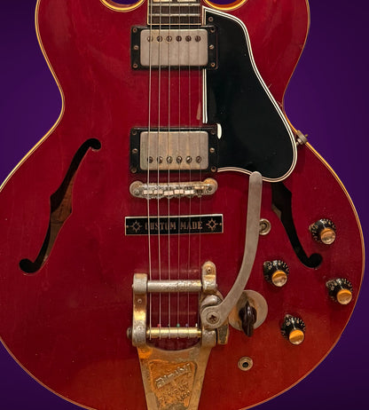 Vintage 1962 Gibson ES-345 double black PAFs