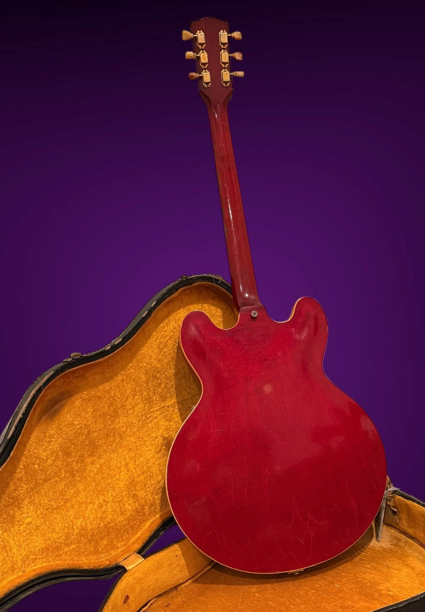 Vintage 1962 Gibson ES-345 double black PAFs