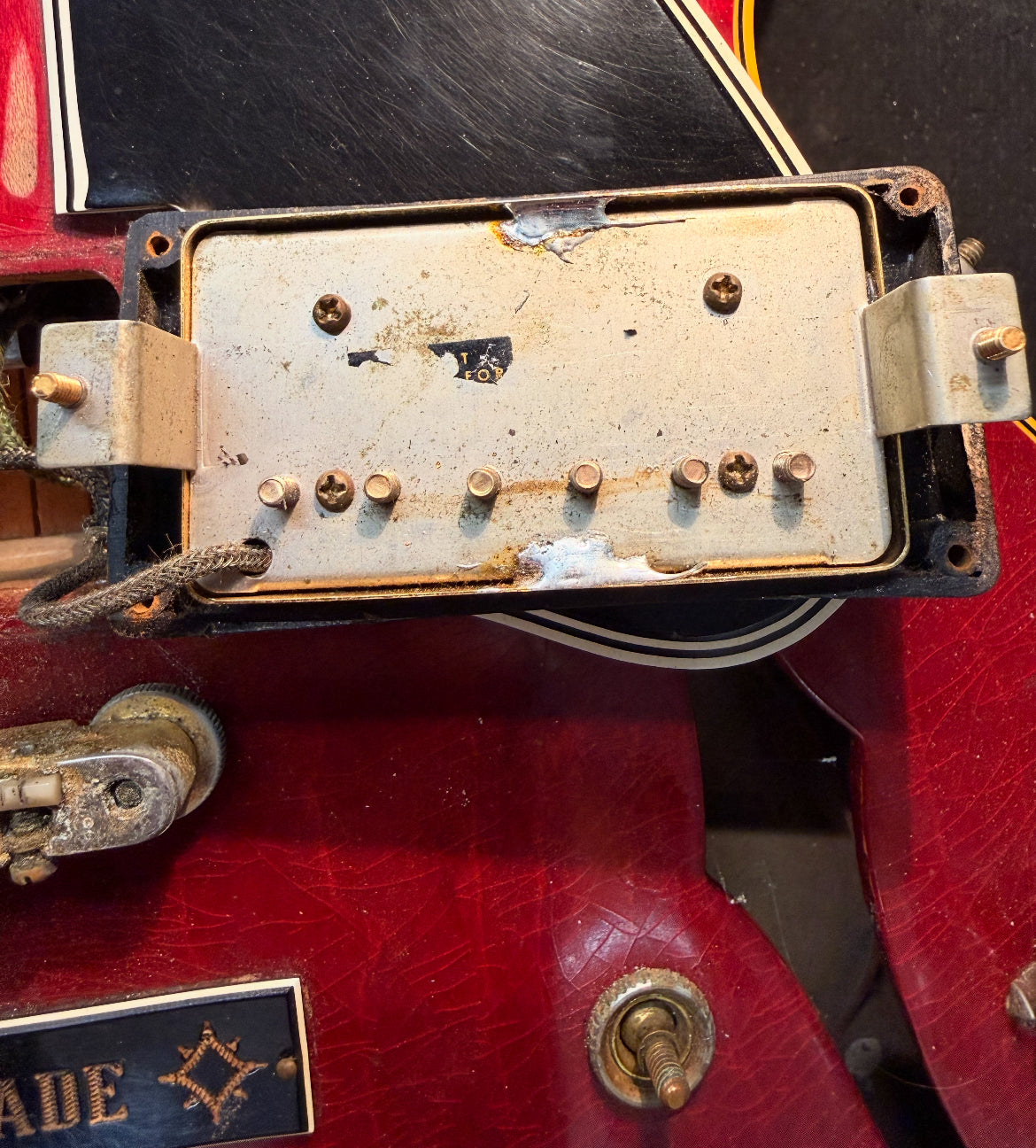 Vintage 1962 Gibson ES-345 double black PAFs