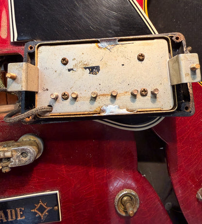 Vintage 1962 Gibson ES-345 double black PAFs