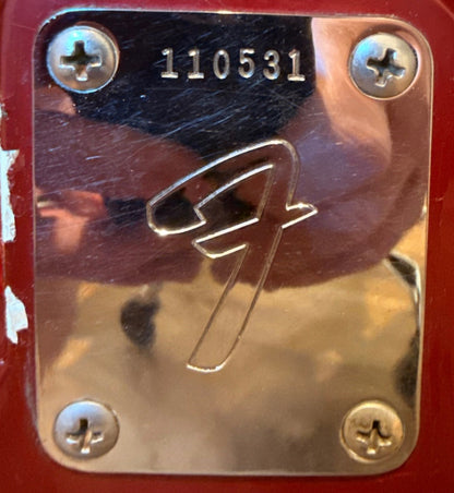 Vintage 1965 1966 Fender Precison Bass P-Bass Factory Candy apple red