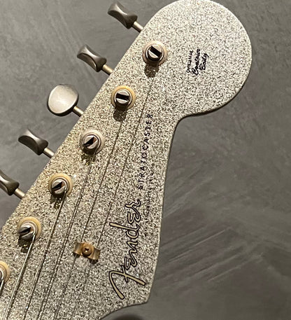Fender Custom Shop Stratocaster 15th Anniversary Journeyman aged Silver Sparkle