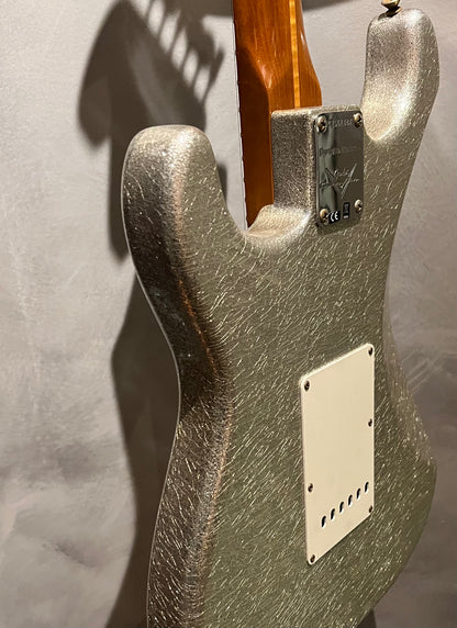 Fender Custom Shop Stratocaster 15th Anniversary Journeyman aged Silver Sparkle