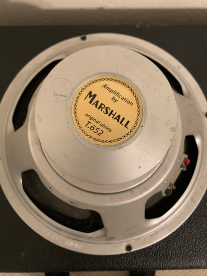 Marshall JTM 45 40th anniversary 4 x 12 cabinet T 652 speakers